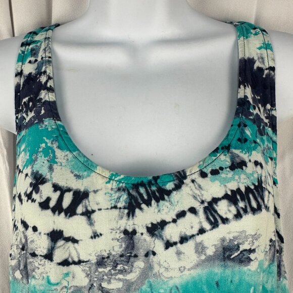 Volcom Womens Rayon Tie-Dye Tank Top Size L - Picture 3 of 7